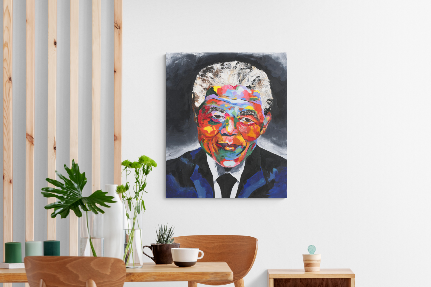 “Nelson Mandela” Canvas